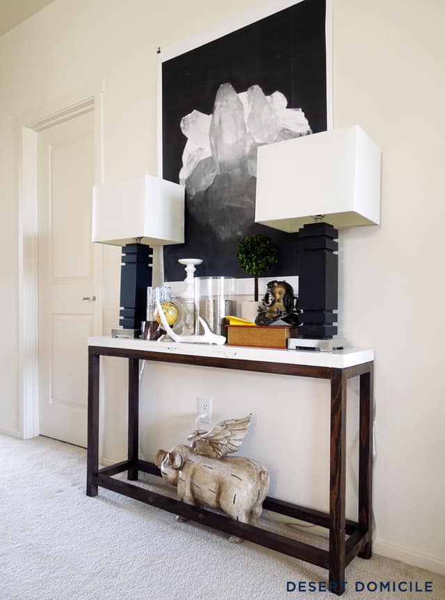 Modern Style Console Table