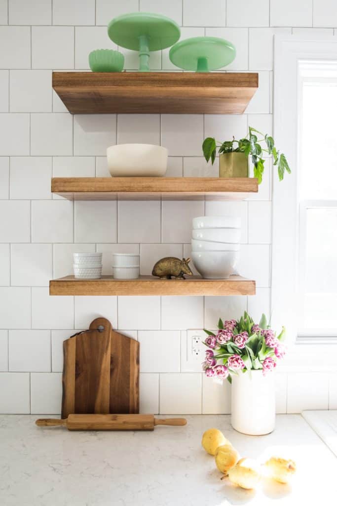 How to Build Bathroom Shelves Next to Shower