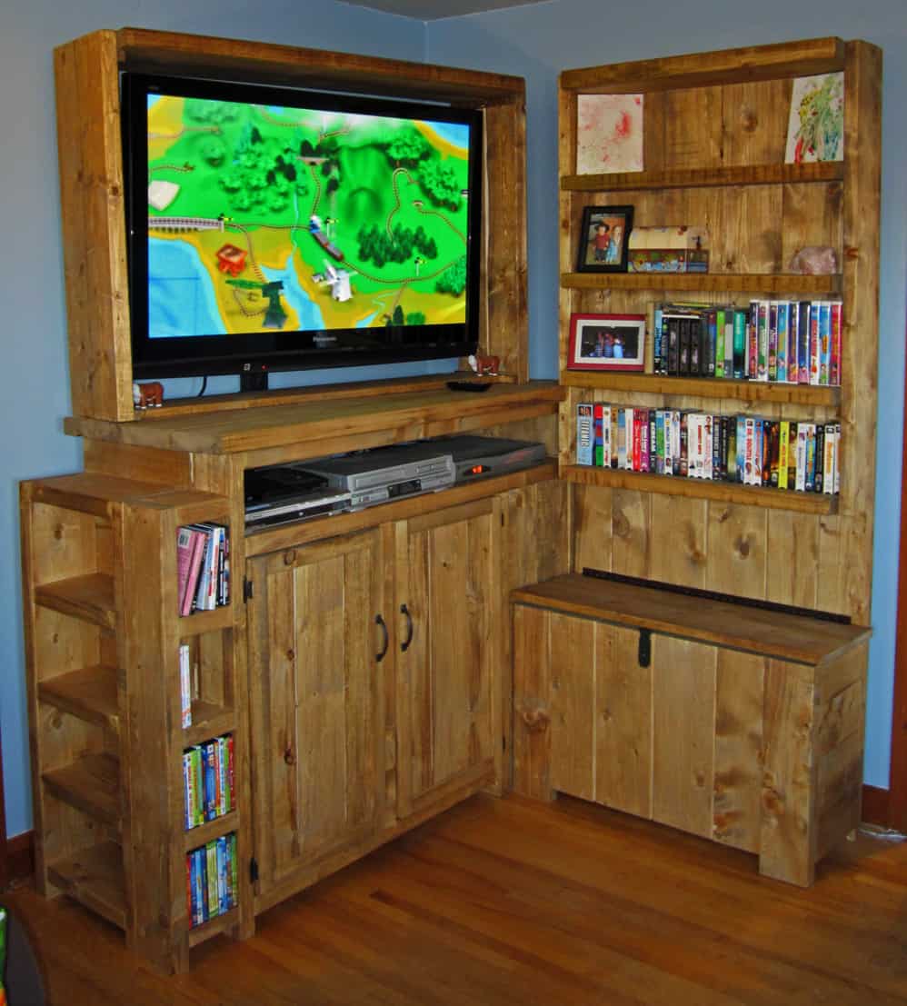 27 Creative DIY Entertainment Center Ideas in 2022