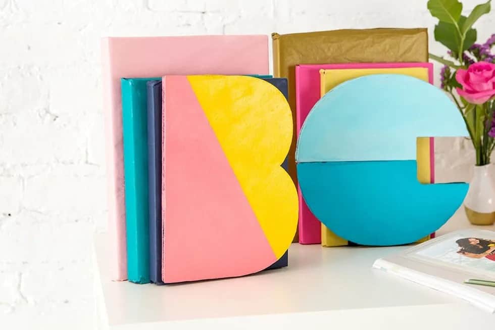 4-Color-Block-Bookends