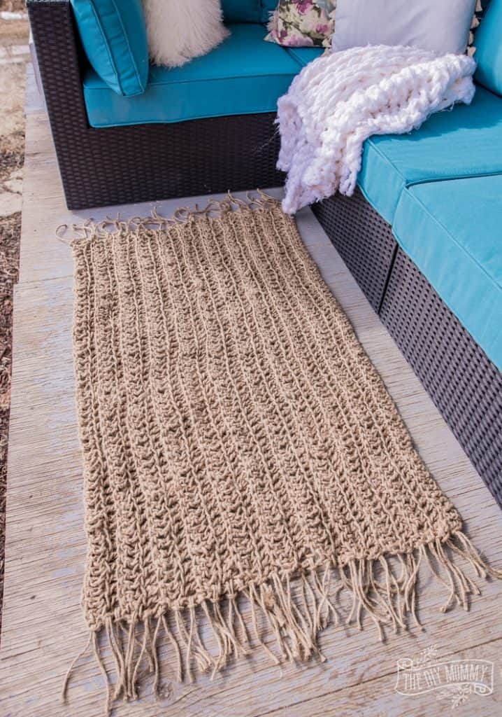 Easy DIY Initial Outdoor Rug & Front Porch Freshen-Up – Less Than Perfect  Life of Bliss