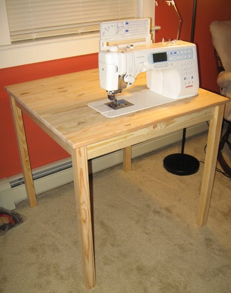 DIY Fold Down Sewing Table - Petite Modern Life