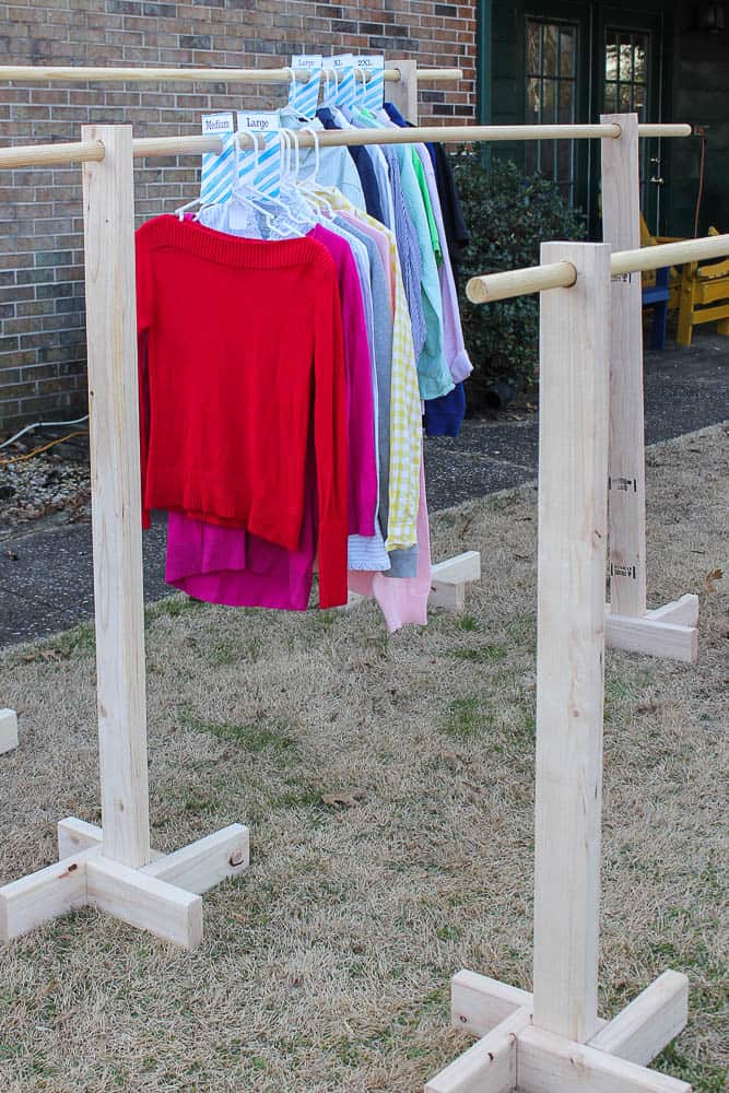 22 Diy Clothes Racks In 2021 Organize, How To Make Garment Rack