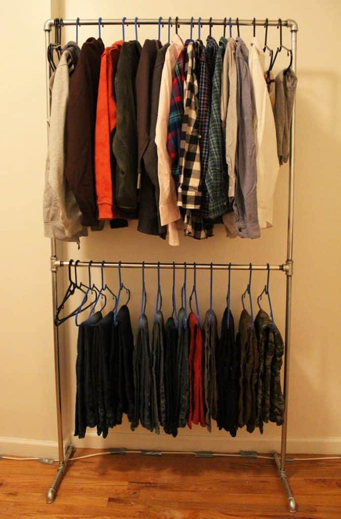 22 DIY Clothes Racks in 2024 - Organize Your Closet