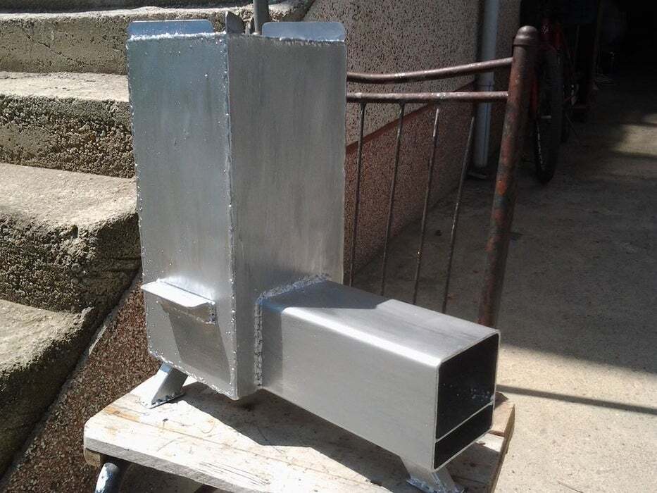 Space Shuttle Rocket Stove