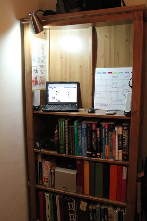 Bookshelf to Standing Desk Upgrade