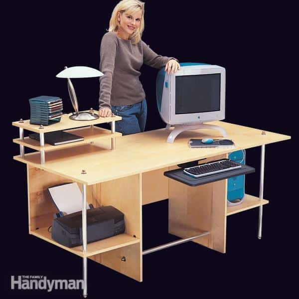 Simple Modern Computer Desk