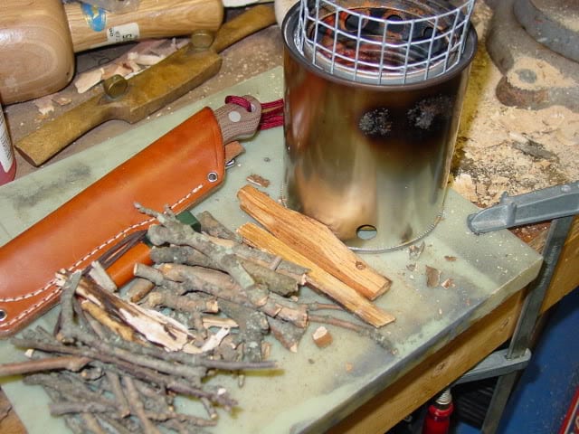 Paint Can Stove