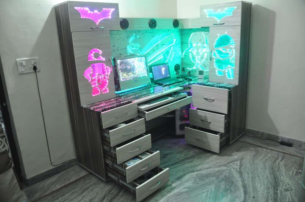 Unique Custom Computer Desk