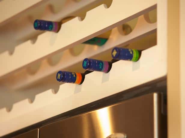 Overhead Wine Rack