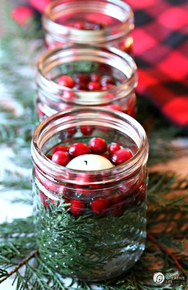 Christmas Luminary Centerpiece