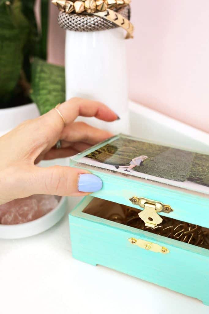 Epoxy Memory Jewelry Box