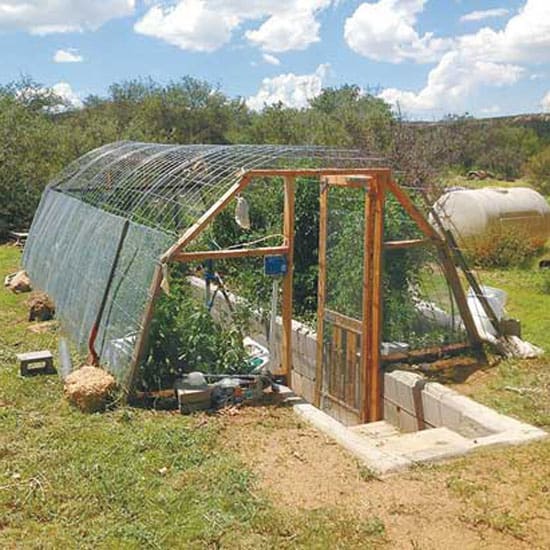 “In-Ground” Greenhouse