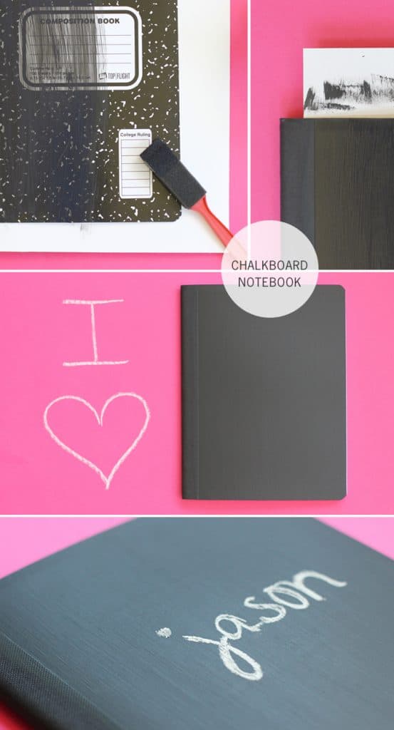 Super Easy Chalkboard Journal