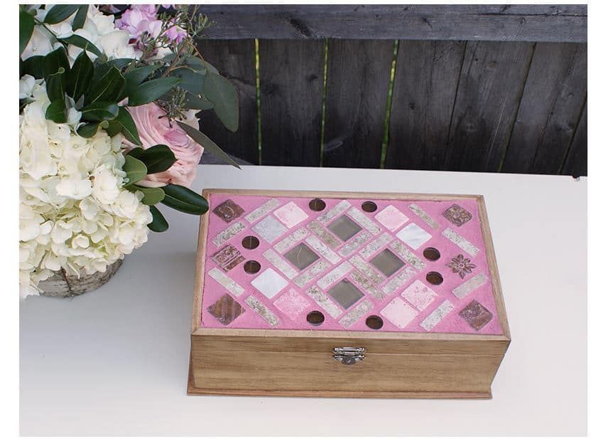 DIY Mosaic Jewelry Box