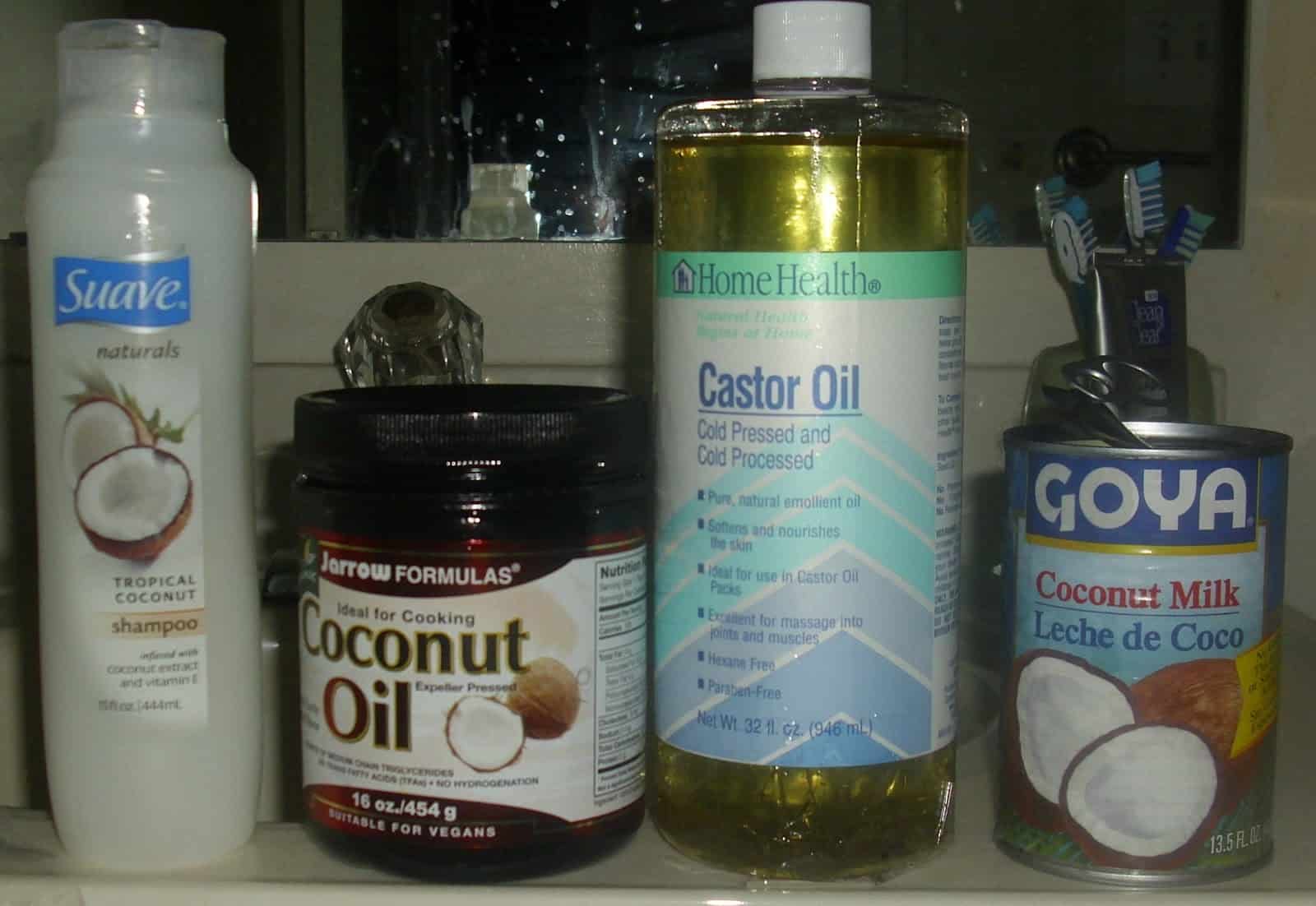 <strong>Coconut Milk And Castor Oil Conditioner</strong>