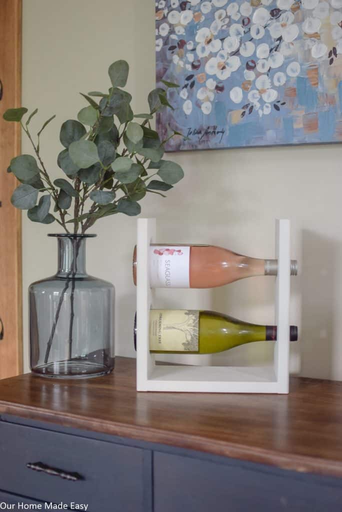 Small Tabletop Wine Rack