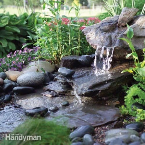 Inexpensive, Low Maintenance Lawn Fountain