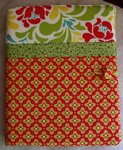 Reusable Sewn Fabric Notebook Cover