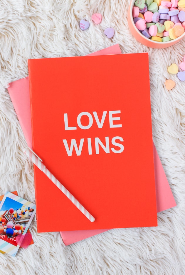 2 Minute Valentine Notebooks