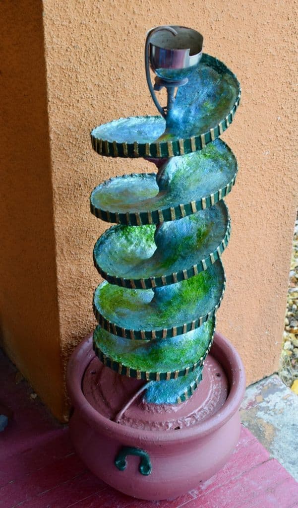 Unique Spiral Fountain