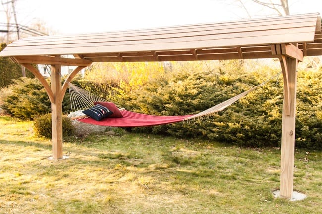 Hammock Stand With Roof