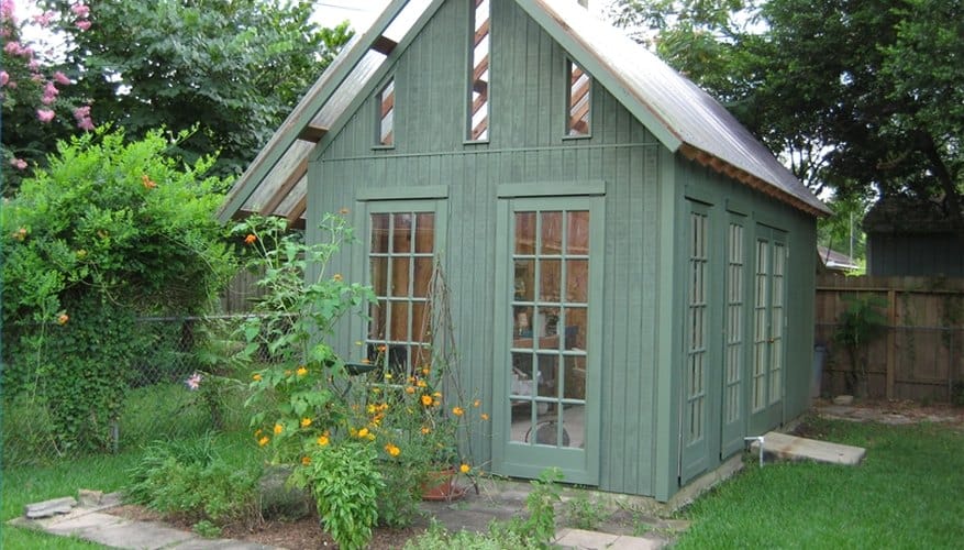 High-End Greenhouse Shed