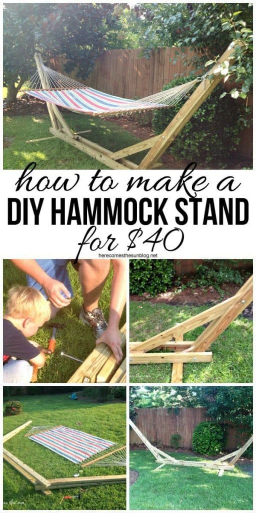 $40 Hammock Stand