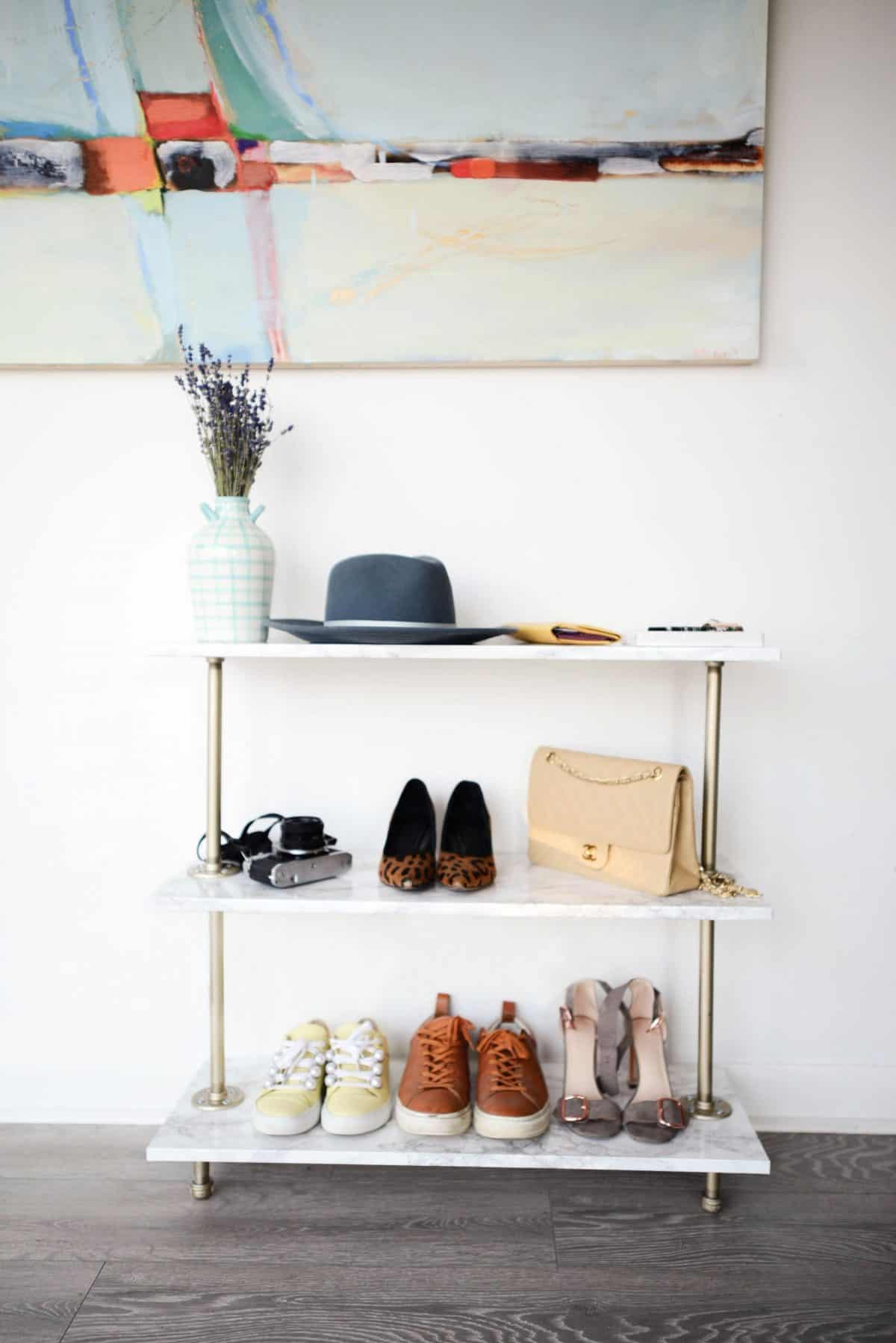 30 DIY Shoe Racks To Organize Your Space