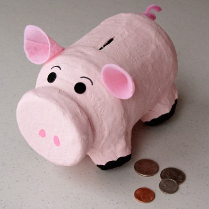 Decorate-Your-Own Piggy Bank