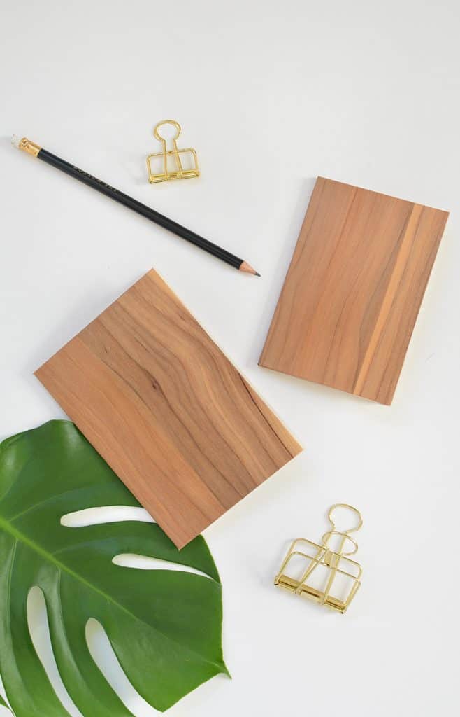 Wood Effect Notebook