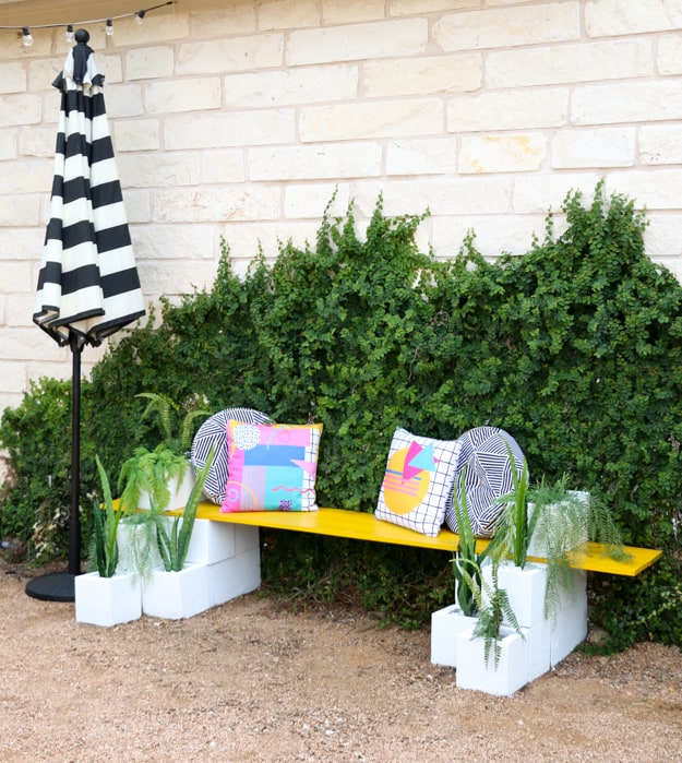 Modern Outdoor Bench