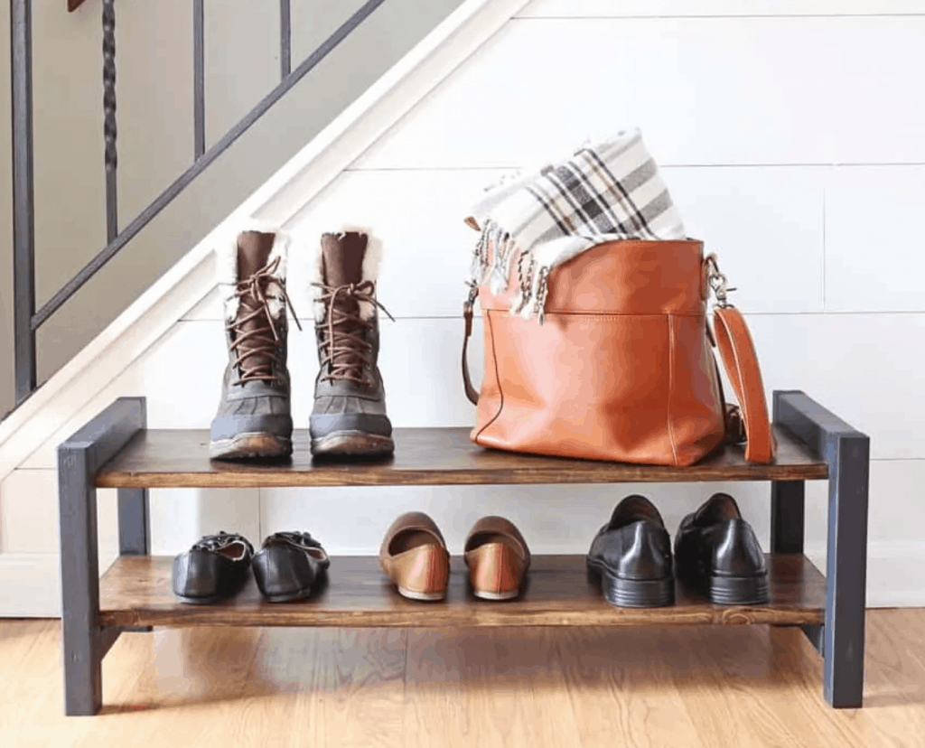 Entryway Shoe Rack