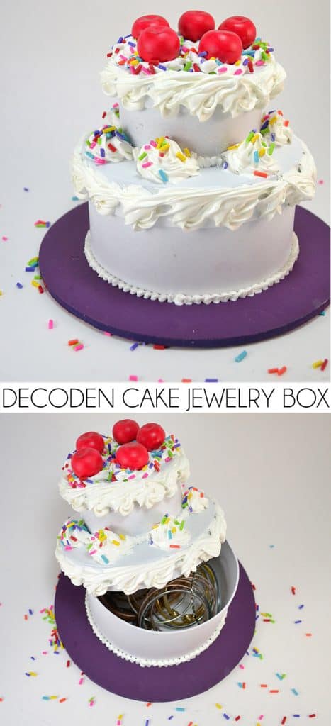 Fake Cake Secret Jewelry Box
