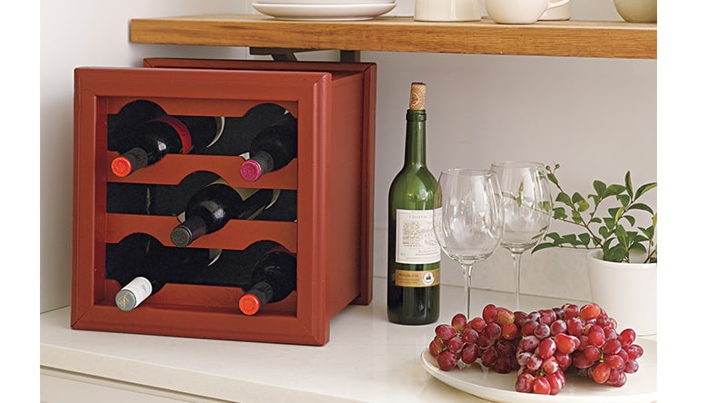 Planter Box Wine Rack