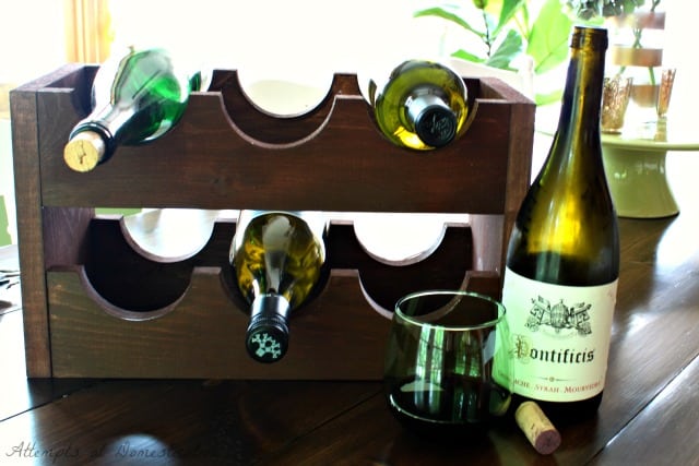 Cute and Classic Wine Rack