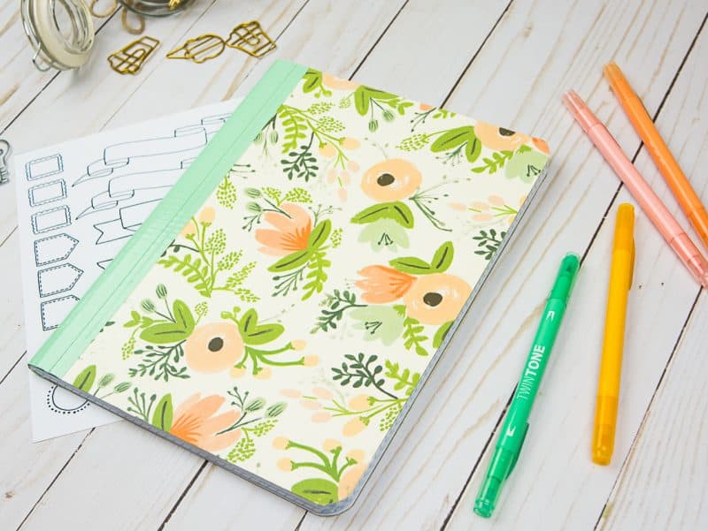 Stylish Scrapbooking Notebook Cover