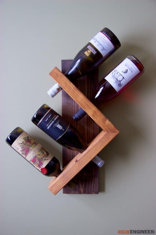 35 Amazing DIY Wine Glass Racks Ideas
