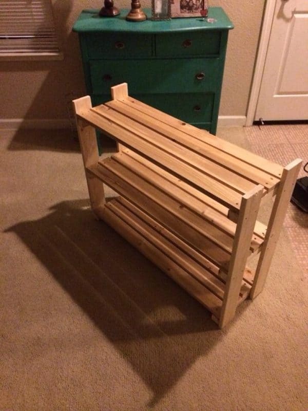 30 DIY Shoe Rack Ideas To Organize Your Space