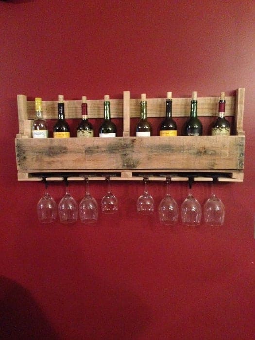 Pallet Wine Rack