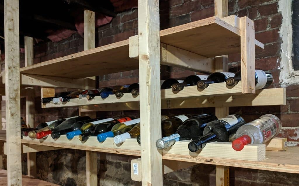 Industrial Wine Rack