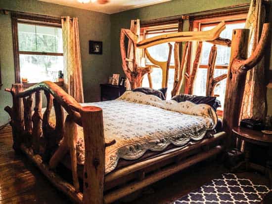 Log Cabin Bed
