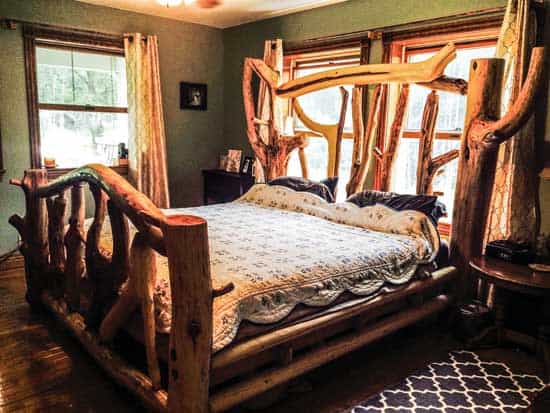 Log Cabin Bed 