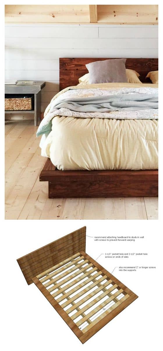 Rustic Bed