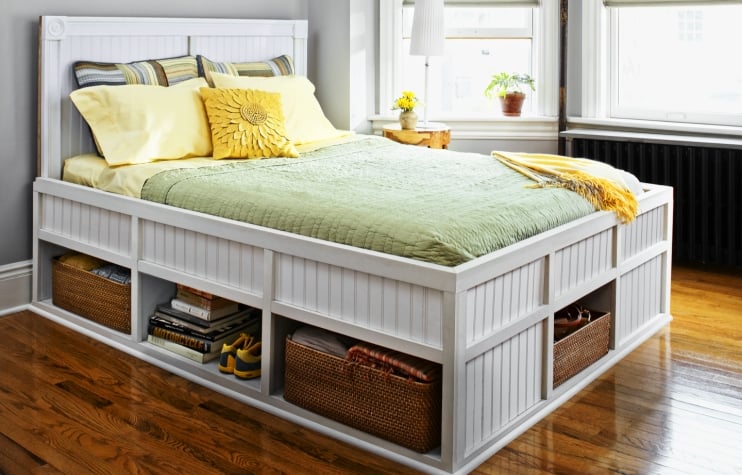 Beadboard Bed