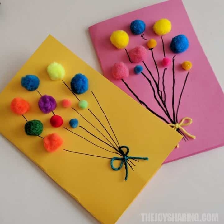 Pom-Pom Balloons