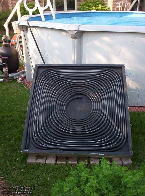 <strong>Plywood and Irrigation Hose Solar Heater</strong>