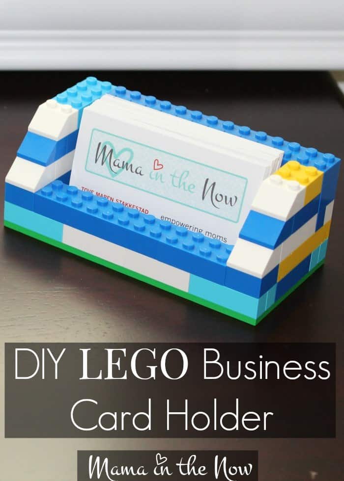 Show Your Playful Side With Lego Business Card Holders