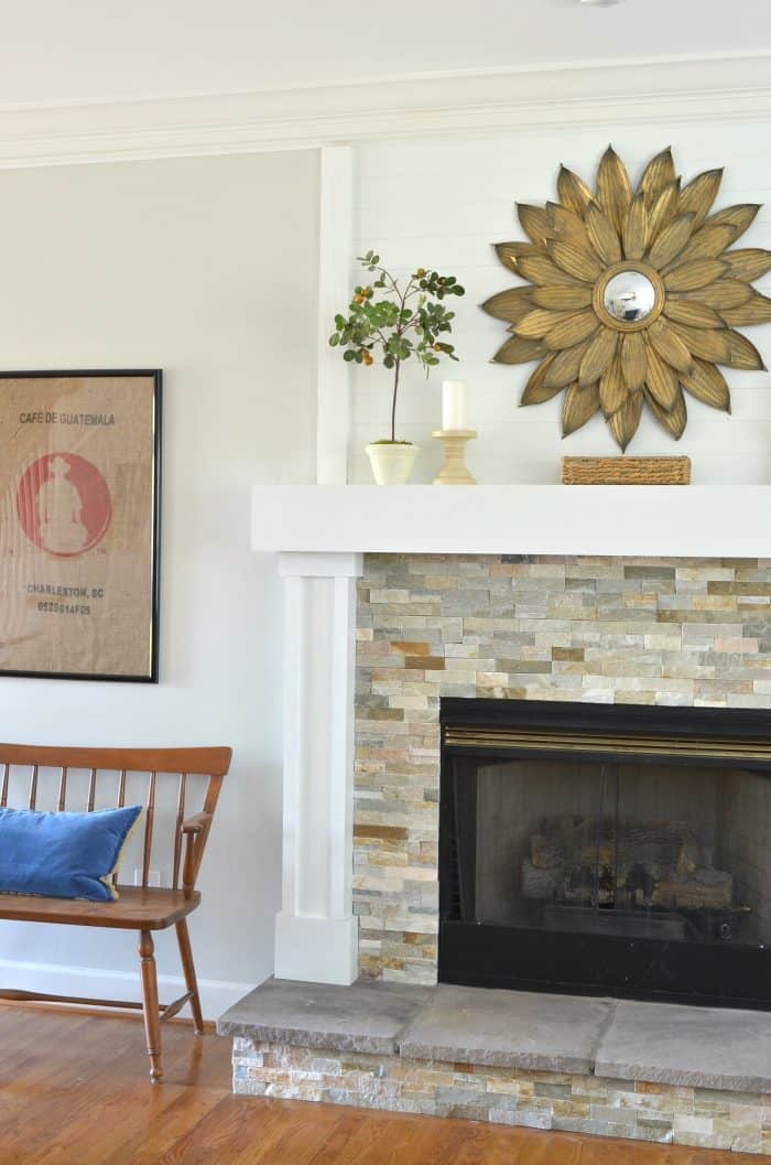 Add a Step With a Raised Hearth Fireplace