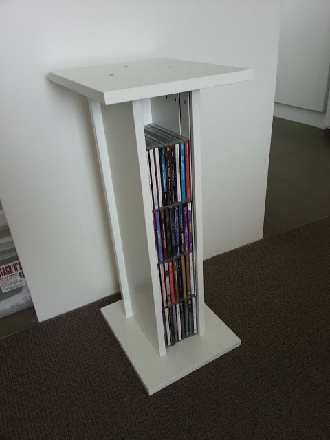 Ikea Upcycled CD Holder Speaker Stand